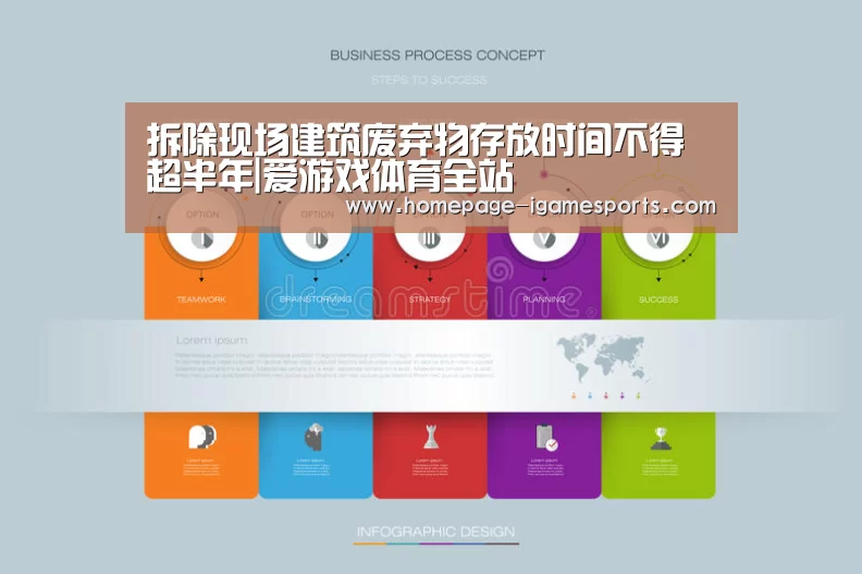 拆除现场建筑废弃物存放时间不得超半年|爱游戏体育全站(图1) 爱游戏体育直播